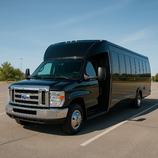 Scottsdale Shuttle Bus Rentals 18 Passenger Shuttle Bus