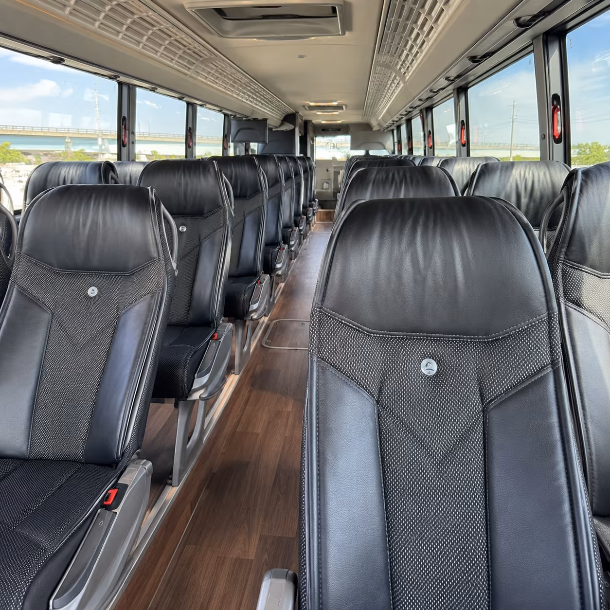 scottsdale charter bus interior